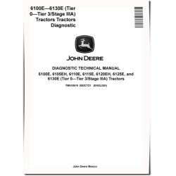 6100E, 6105EH, 6110E, 6115E, 6120EH, 6125E and 6130E Tractors Diagnostic Manual (TM610619)
