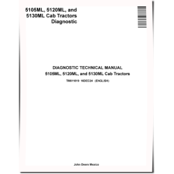 5105ML, 5120ML and 5130ML Cab Tractors Diagnostic Technical Manual (TM611819)
