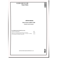 6100B and 6110B Tractors Repair Manual (TM700019)