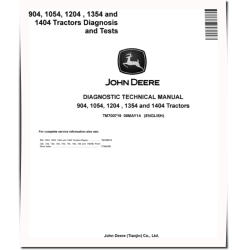 1054, 1204, 1354, 1404 and 904 China Tractors Diagnostic Manual (TM700719)