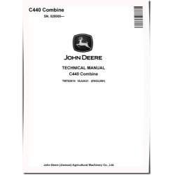 C440 (SN. from 020000) Combines Technical Manual (TM702919)