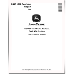 C2 400 / C440 NR4 Combines (China) Repair Manual (TM707319)