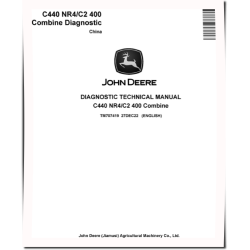 C2 400 / C440 NR4 Combines (China) Diagnostic Manual (TM707419)