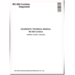 W2 400 Combines Diagnostic Manual (TM708919)