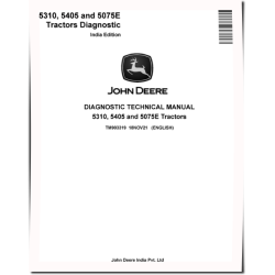 5075E, 5310 and 5405 TREM Stage IV Tractors (Indian) Diagnostic Manual (TM903319)