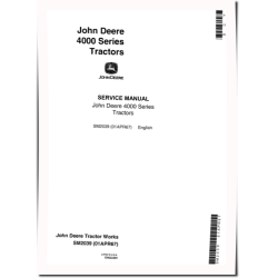 4010 and 4020 Tractors Service Manual (sm2039)