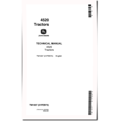 4520 Row-Crop Tractors Technical Manual (tm1007)