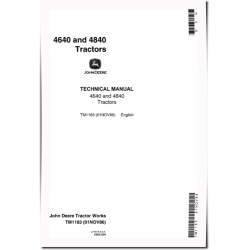 4640 and 4840 Tractors Technical Manual (tm1183)