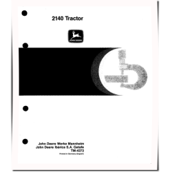 2140 Tractors Technical Manual (tm4373)