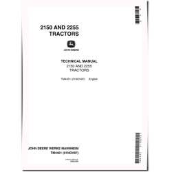 2150 and 2255 Tractors Technical Manual (tm4401)