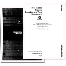 2155, 2355, 2355N, 2555, 2755, 2855, 2855N, 2955 and 3155 Tractors set of Service Manuals (tm4436)