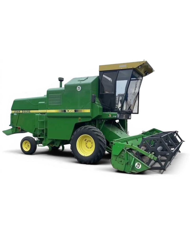 John Deere 1055 Combines (SN: up to 047200) (Europe) Operators Manual (OMZ91605)