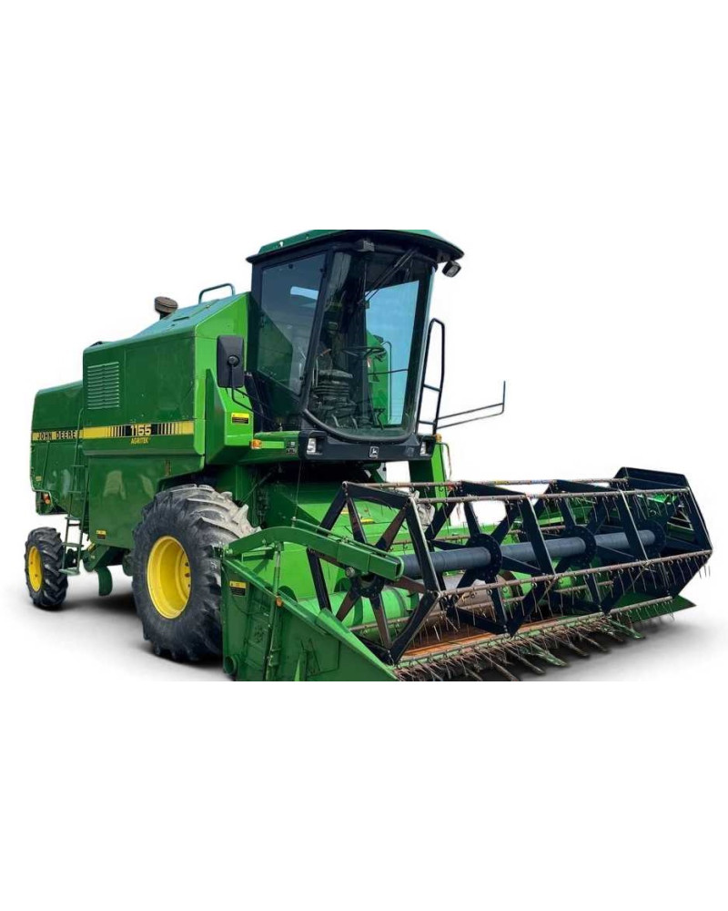 John Deere 1155, 1157 and 1158 Combines (Europe) Operators Manual (OMZ91971)