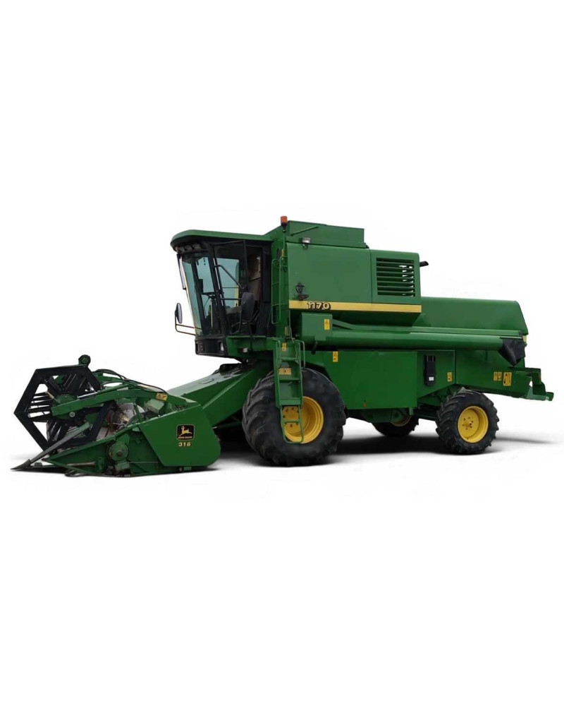 John Deere 1170 (SN: up to 062612) Combines, 314 and 316 Cutting Platforms Operators Manual (OMZ92467)