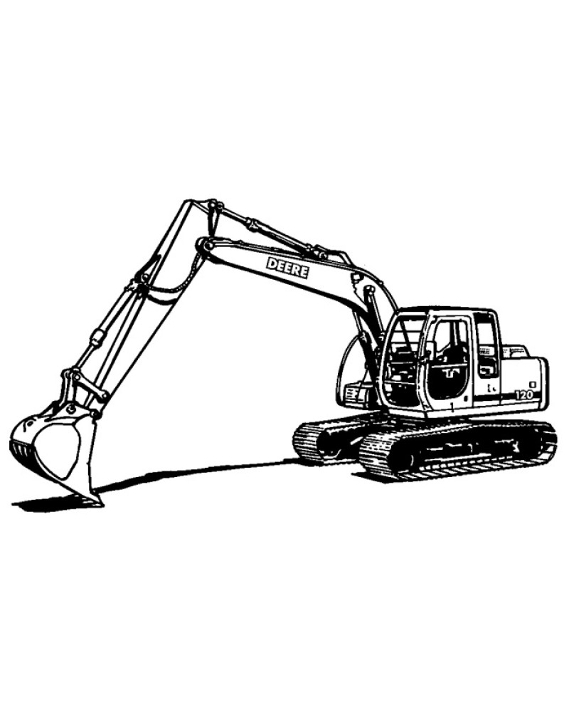 John Deere 120 Crawler Excavators (Metric) Operation and Test Manual (TM1659) John Deere 120 Crawler Excavators (Metric) Operation and Test Manual (TM1659)