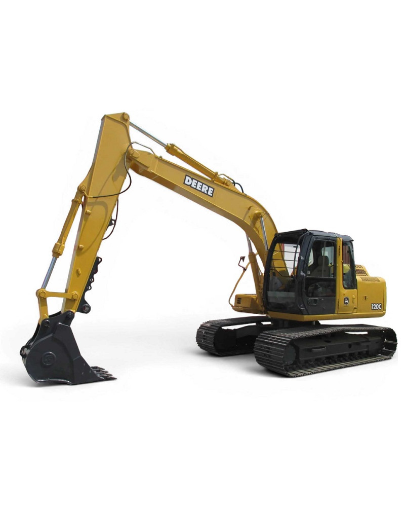 John Deere 120C and 160CLC Crawler Excavators Operators Manual (OMT188255)