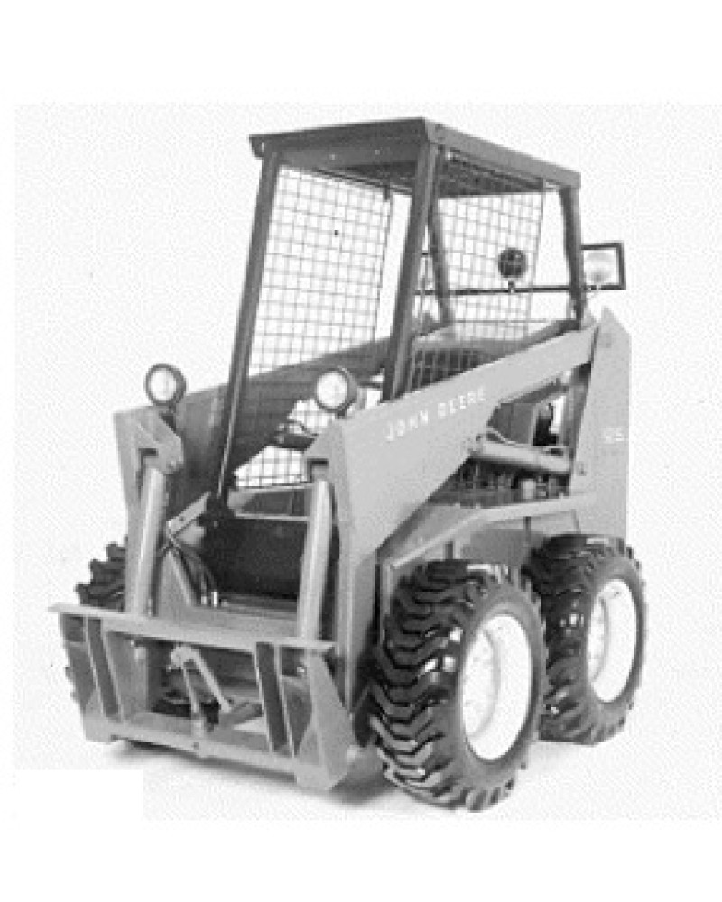 John Deere 125 Skid Steer Loaders Technical Manual (TM1167)
