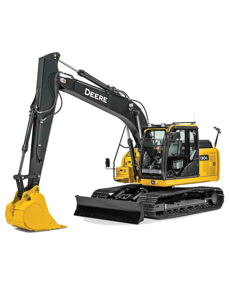 John Deere 130G Crawler Excavators (PIN: from 1FF130GX_ _E040001) Operators Manual (OMT306199)