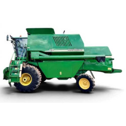 1450 and 1550 Combines (SN: from 070001) (South America) Operators Manual (OMCQ70531)