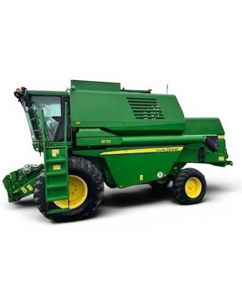 John Deere 1470 and 1570 Combines (South America) Operators Manual (OMCQ76462)