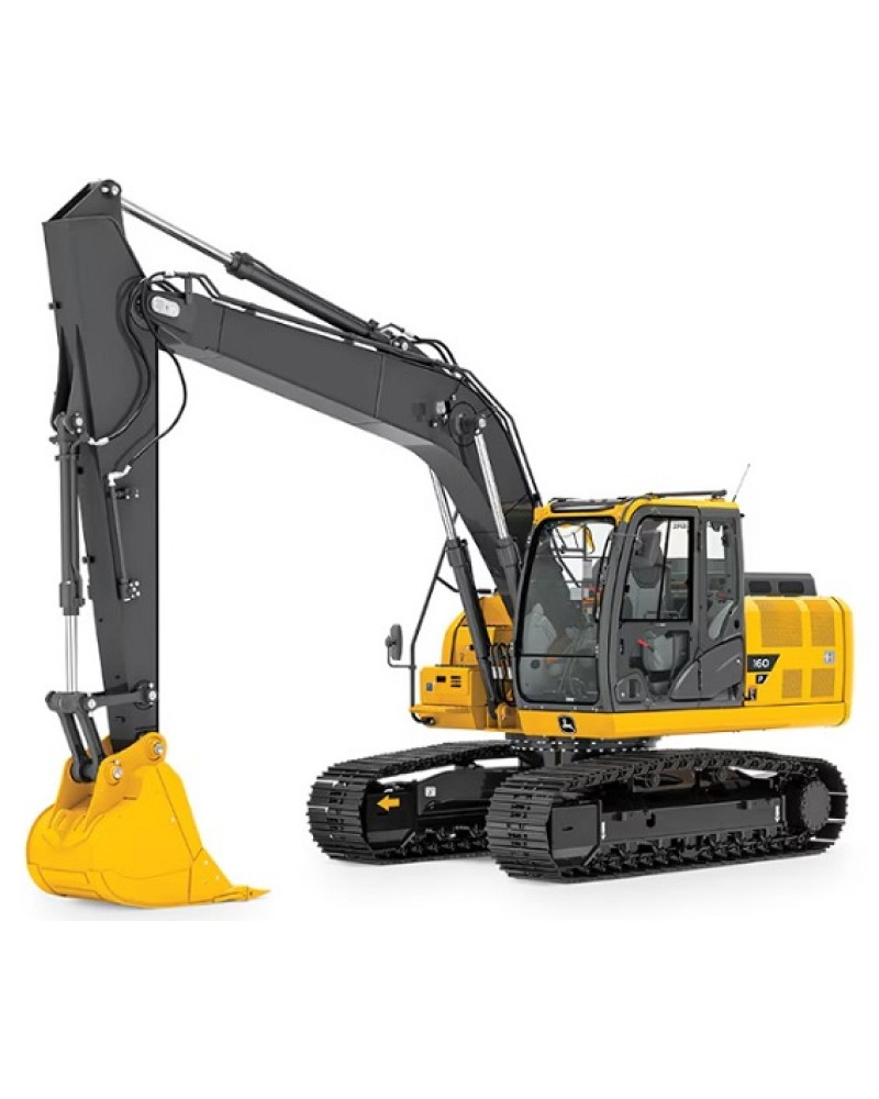 John Deere 160 P Crawler Excavators (PIN: from 1FF160PA_ _F_00001) Operation and Test Manual (TM14621X019)