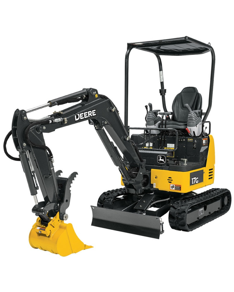 John Deere 17G (SN. from K225001) Compact Excavators Operation and Test Manual (TM13325X19) John Deere 17G (SN. from K225001) Compact Excavators Operation and Test Manual (TM13325X19)