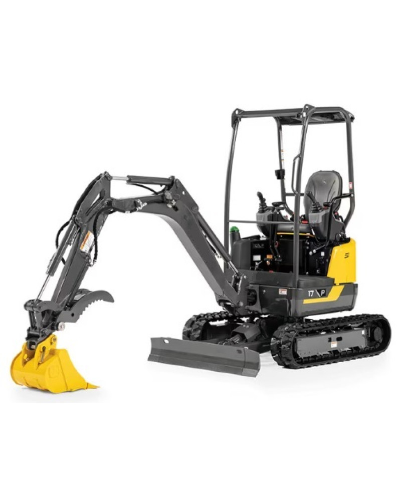 John Deere 17P (SN from K_ 00001) Compact Excavators Operation and Test Manual (TM14764X019)