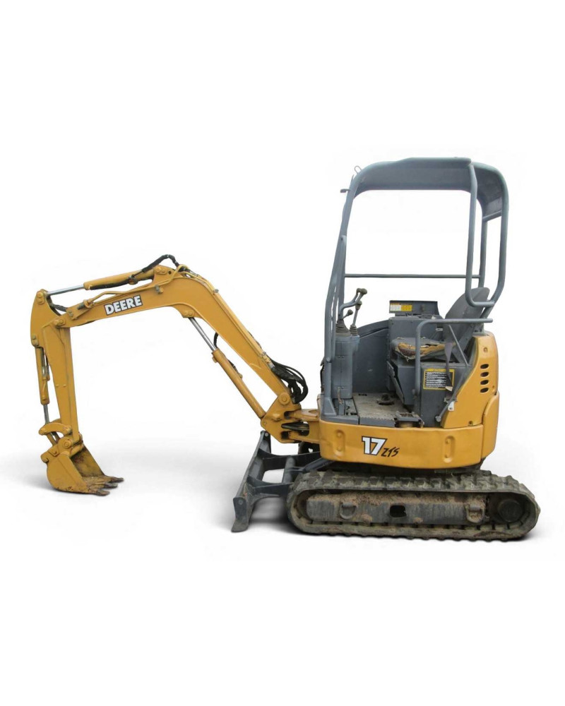 John Deere 17ZTS Compact Excavators Operators Manual (OMT185582)