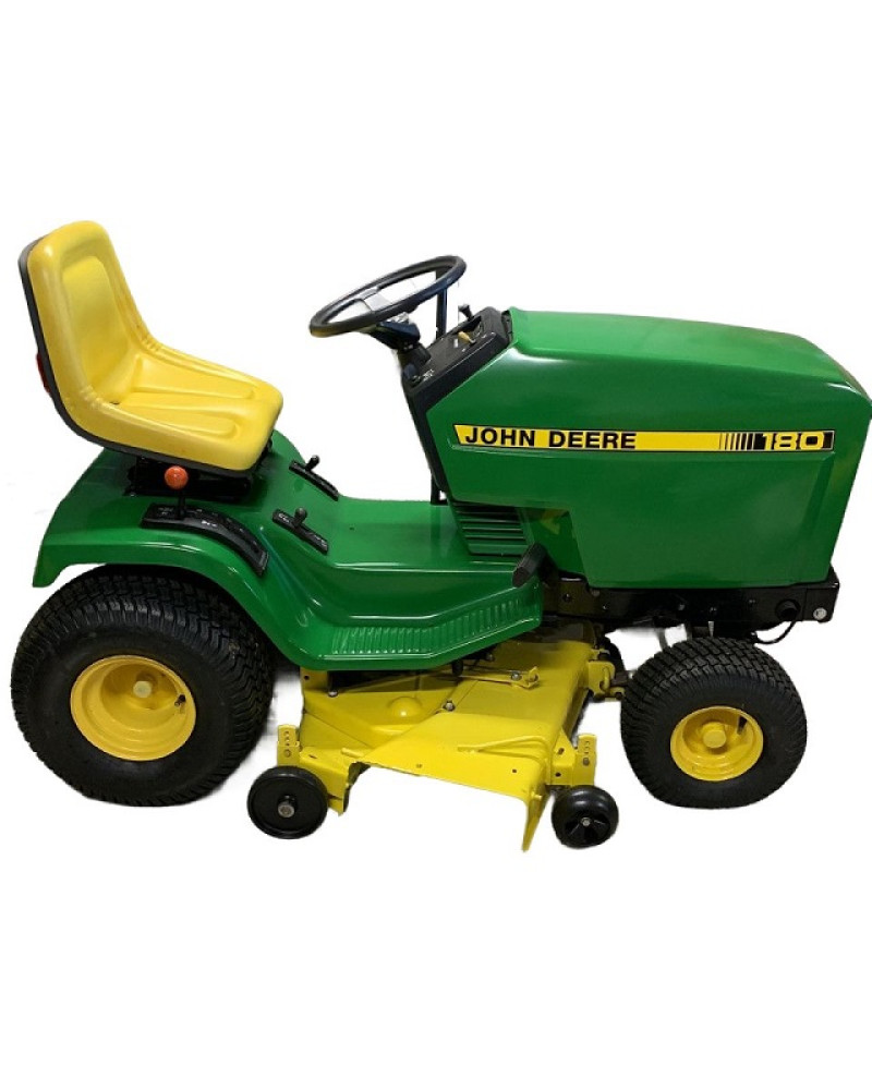 John Deere 130, 160, 165, 175, 180 and 185 Riding Lawn Tractors Technical Manual (tm1351) John Deere 130, 160, 165, 175, 180 and 185 Riding Lawn Tractors Technical Manual (tm1351)