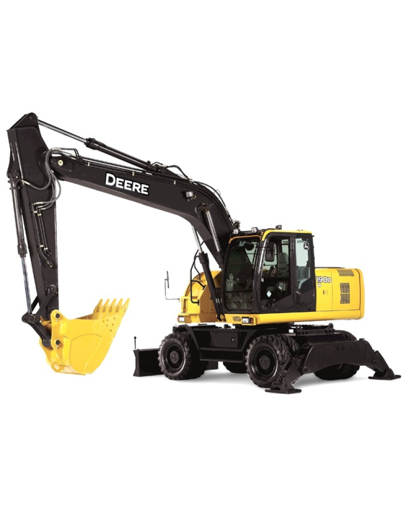 John Deere 190DW Wheeled Excavators Operation and Test Manual (TM10542) John Deere 190DW Wheeled Excavators Operation and Test Manual (TM10542)