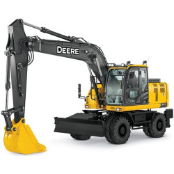 190GW (SN. from F052002) Wheeled Excavators Operation and Test Manual (TM14307X19)