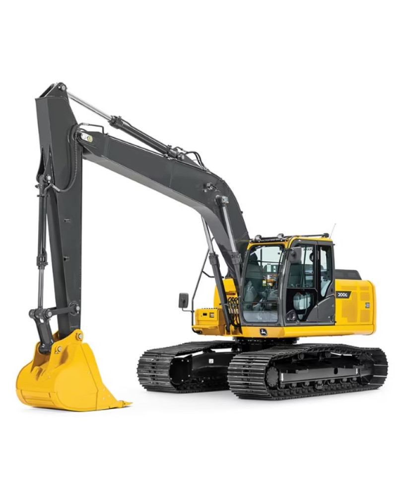 John Deere 200G (SN from F_ 00001) Crawler Excavators Operation and Test Manual (TM14623X019)