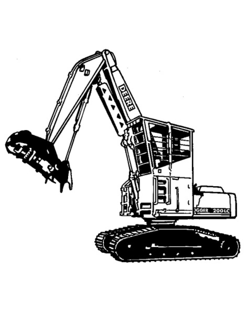 John Deere 200LC, 330LC and 370 Excavator Loggers Repair Manual Supplement (TM1847) John Deere 200LC, 330LC and 370 Excavator Loggers Repair Manual Supplement (TM1847)