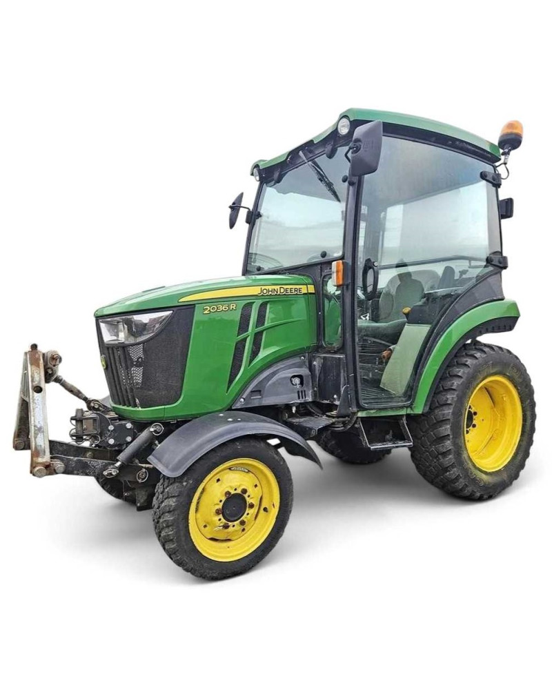 John Deere 2036R OOS (SN.from GH300001), Cab (SN.from GH600001) Compact Utility Tractors (Export) Operators Manual (OMLVU31192)