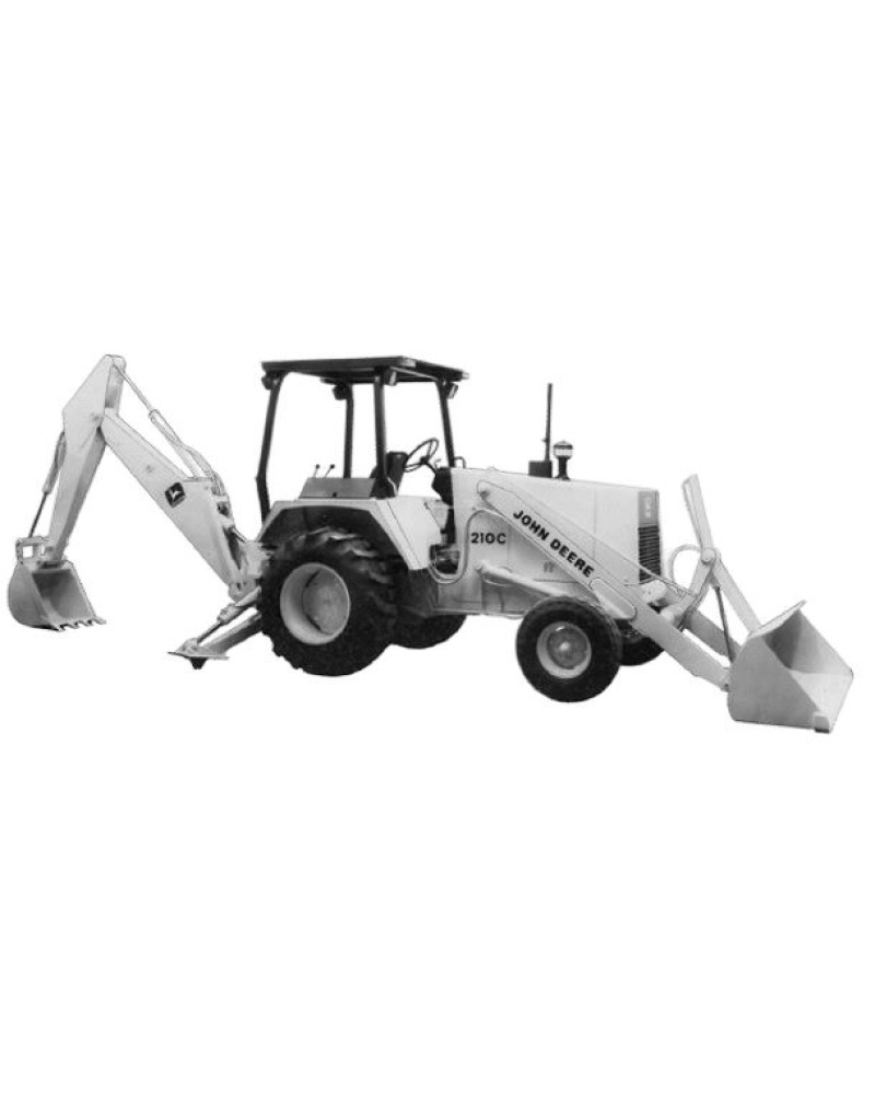 John Deere 210C, 310C and 315C Backhoe Loaders Operation and Test Manual (TM1419) John Deere 210C, 310C and 315C Backhoe Loaders Operation and Test Manual (TM1419)