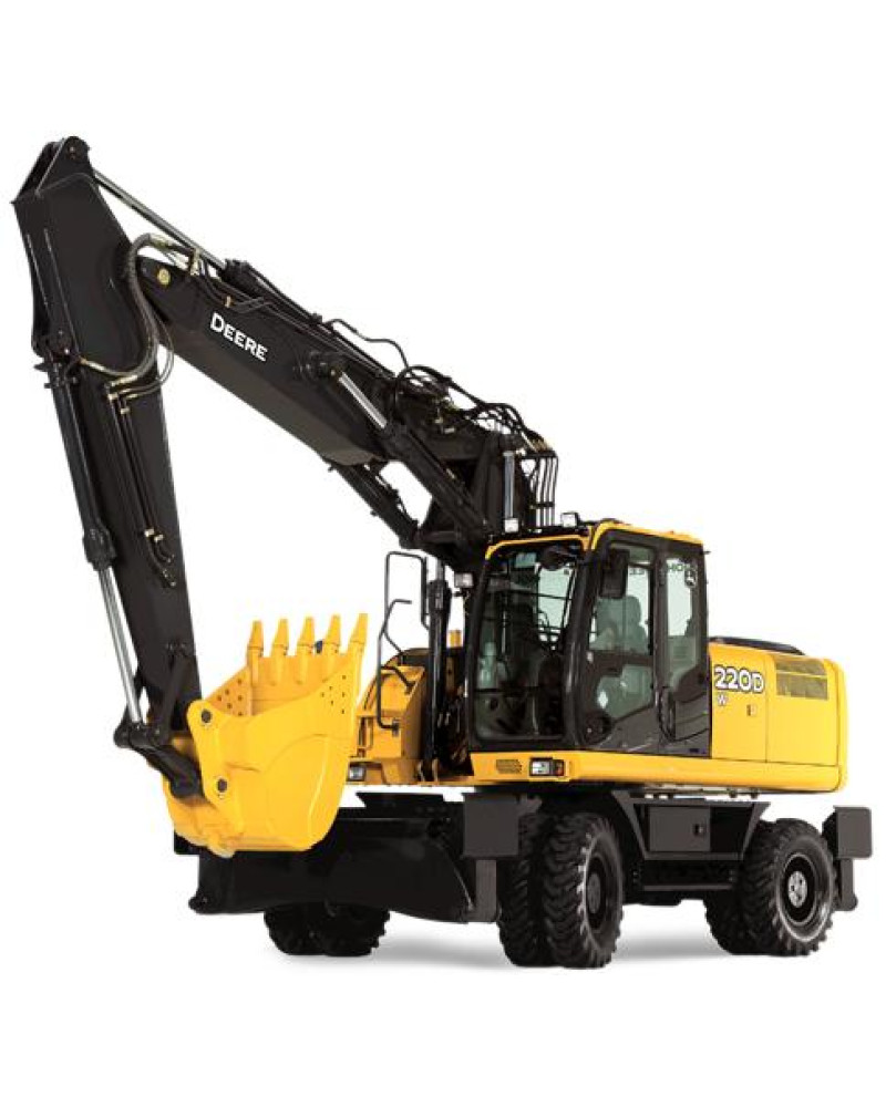 John Deere 220DW Wheeled Excavators Operation and Test Manual (TM10544) John Deere 220DW Wheeled Excavators Operation and Test Manual (TM10544)