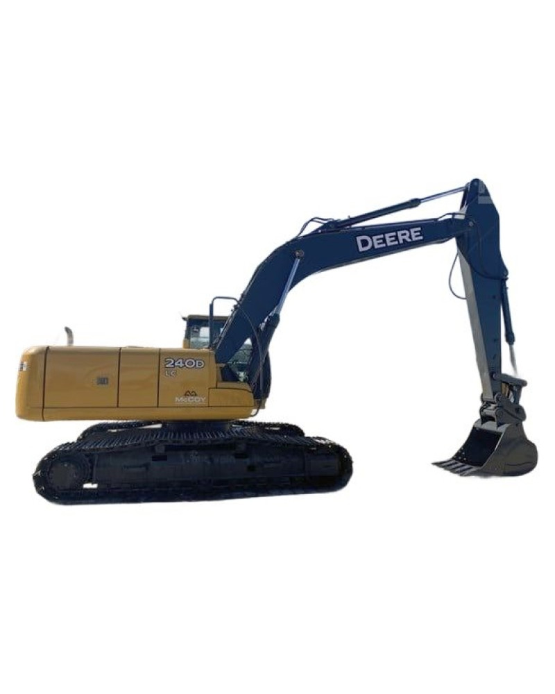 John Deere 240D LC and 270D LC Crawler Excavators Repair Manual (TM2323) John Deere 240D LC and 270D LC Crawler Excavators Repair Manual (TM2323)