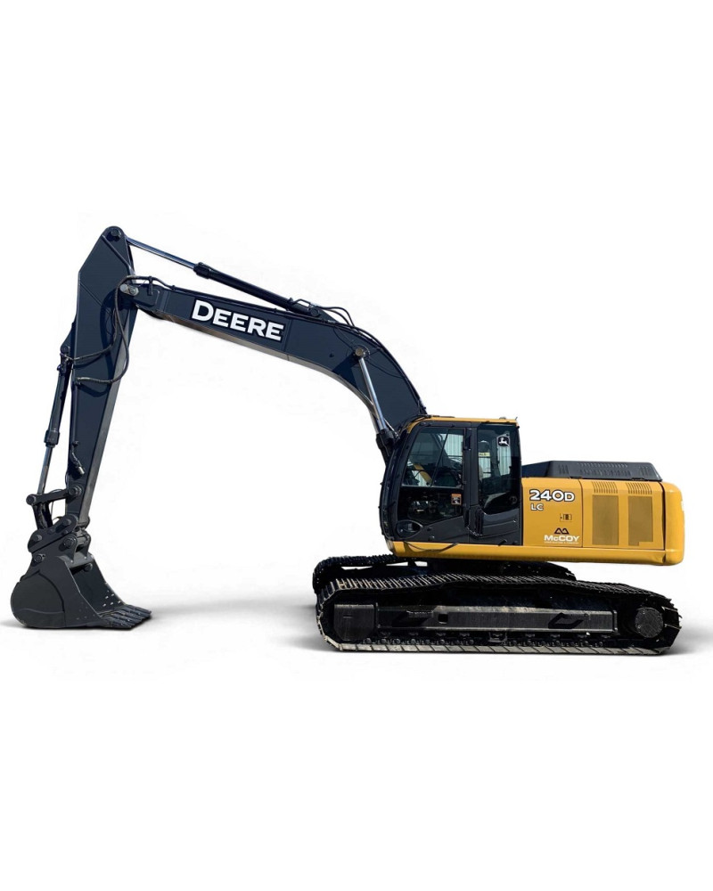 John Deere 240DLC and 270DLC Crawler Excavators Operators Manual (OMT221092)