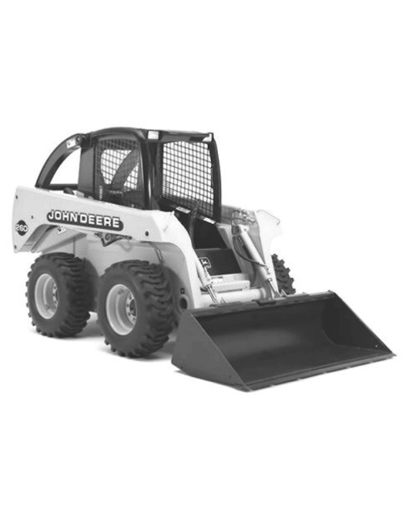 John Deere 260 and 270 Skid Steer Loaders Technical Manual (tm1780)