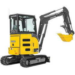 26G (SN. from K260001) Compact Excavators Operation and Test Manual (TM13323X19)