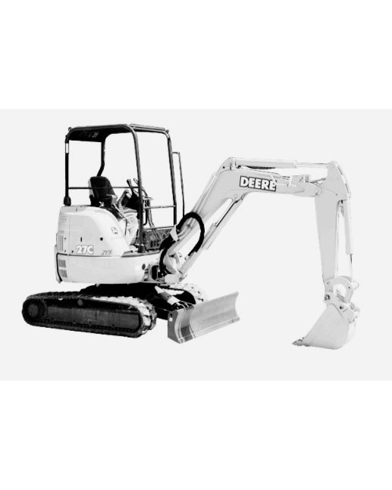 John Deere 27C ZTS and 35C ZTS Compact Excavators Repair Manual (TM2053) John Deere 27C ZTS and 35C ZTS Compact Excavators Repair Manual (TM2053)