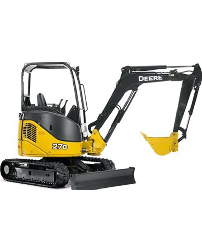John Deere 27D Compact Excavators Operation and Test Manual (TM2355) John Deere 27D Compact Excavators Operation and Test Manual (TM2355)