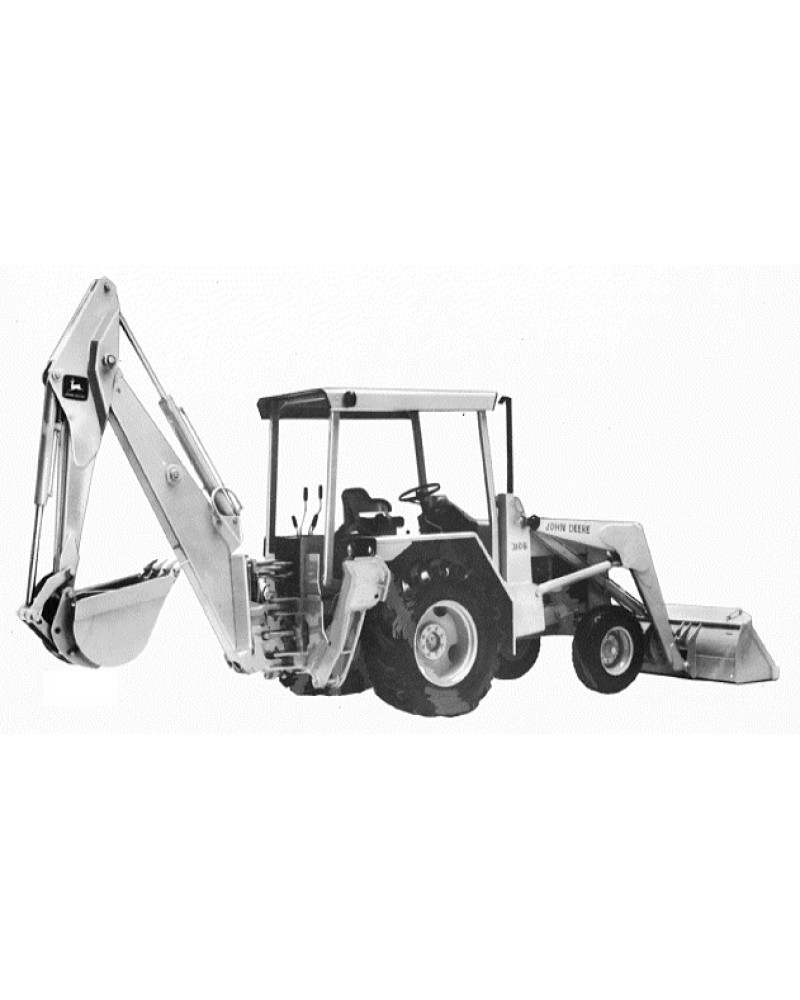 John Deere 310A and 310B Backhoe Loaders Technical Manual (TM1158)