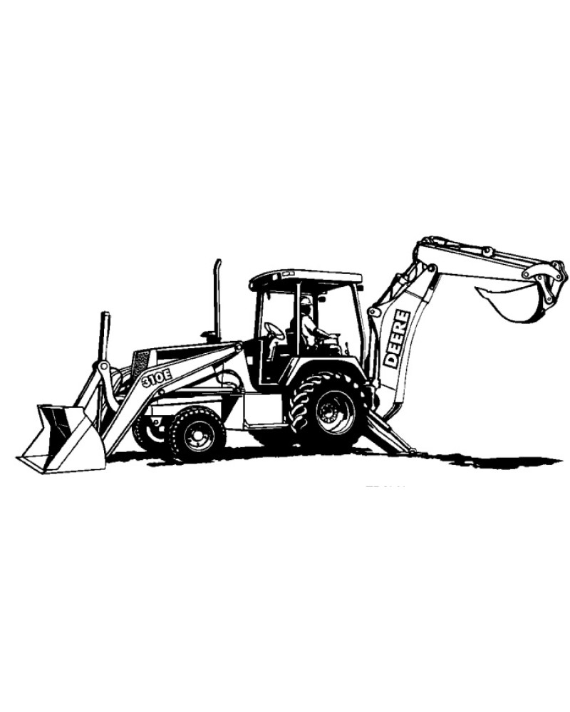 John Deere 310E Backhoe Loaders Repair Manual (TM1649) John Deere 310E Backhoe Loaders Repair Manual (TM1649)
