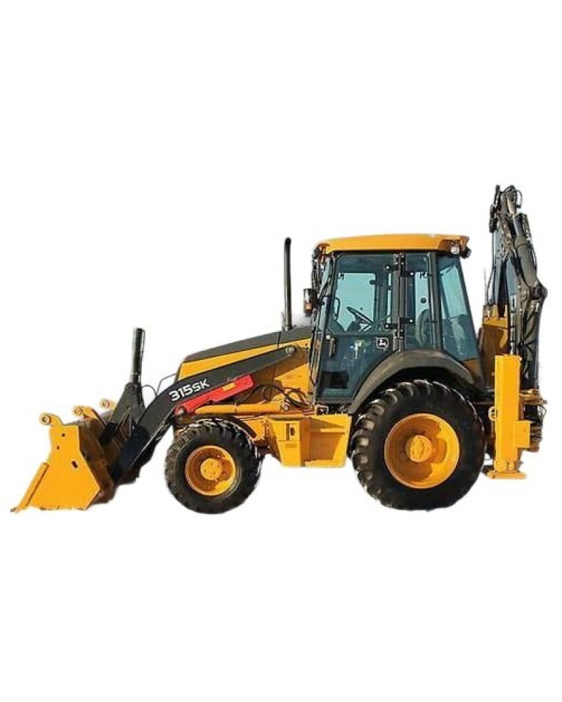 John Deere 315SK Side Shift Backhoe Loaders (SN. from C219607, D229820) Operation and Test Manual (TM12471)