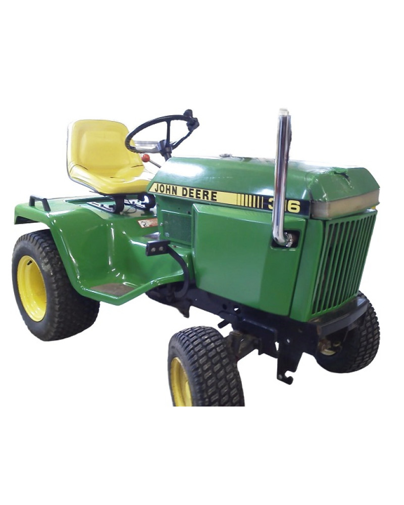 John Deere 300 , 312, 314 and 316 Hydrostatic Lawn Tractors Service Manual (SM2104) John Deere 300 , 312, 314 and 316 Hydrostatic Lawn Tractors Service Manual (SM2104)