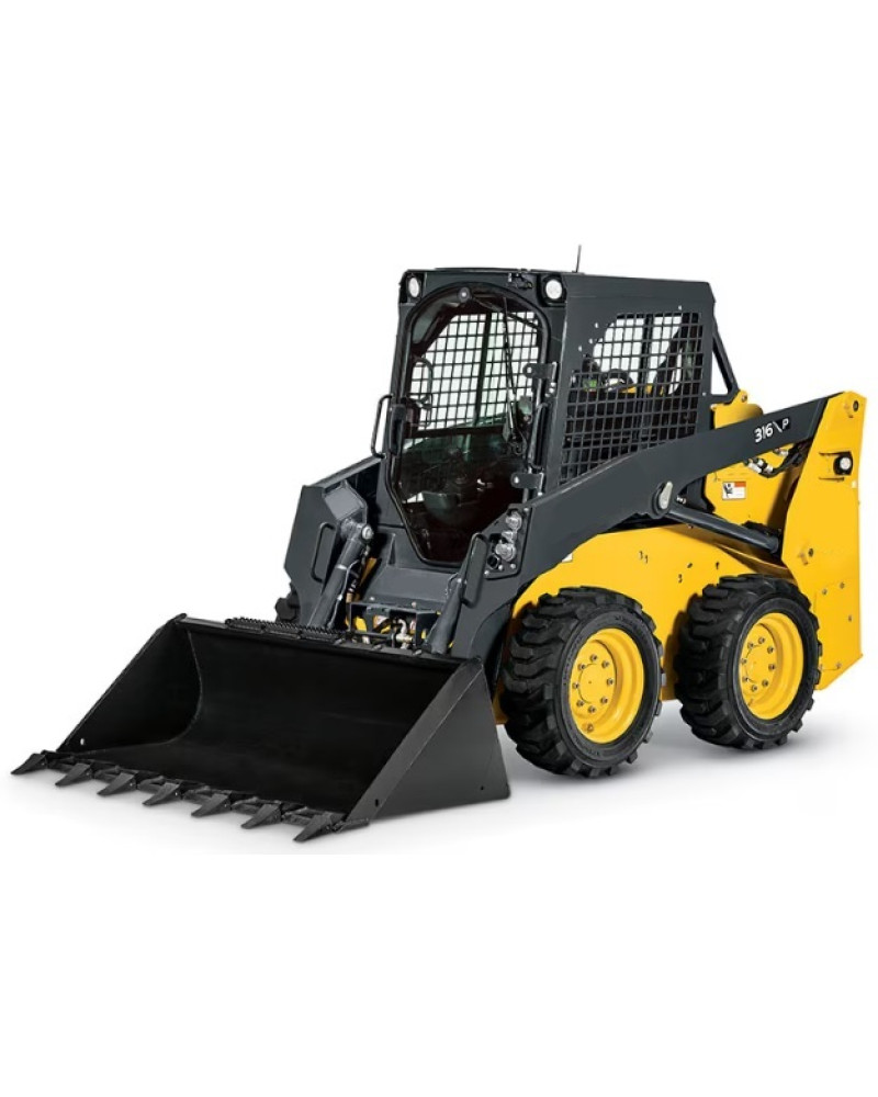 John Deere 316P (SN.from J_ 36500) and 318P (SN.from J_ 39000) Skid Steer Loaders Operation and Test Manual (TM14969X019)