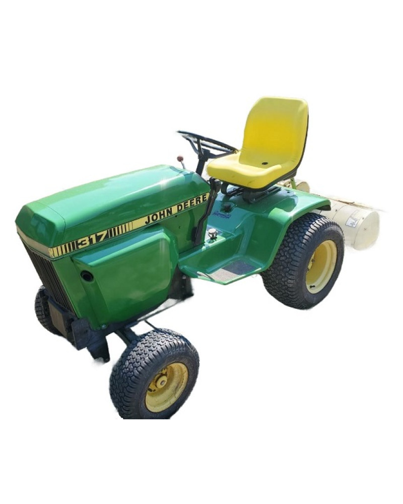 John Deere 317 Hydrostatic Lawn Tractors Technical Manual (tm1208) John Deere 317 Hydrostatic Lawn Tractors Technical Manual (tm1208)