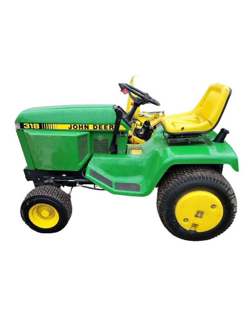 John Deere 316, 318 and 420 Lawn and Garden Tractors Technical Manual (TM1590) John Deere 316, 318 and 420 Lawn and Garden Tractors Technical Manual (TM1590)