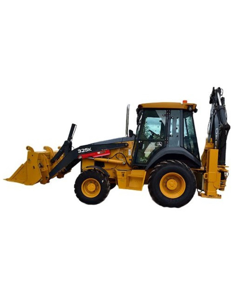 John Deere 325K Side Shift Backhoe Loaders (SN: C219607-234969) Repair Manual (TM12484)